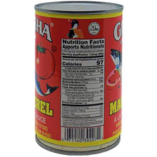 Load image into Gallery viewer, Geisha Mackerel in Tomato Sauce 15 oz (pack of 2)
